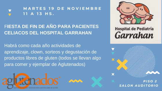 Fiesta de fin de año para chicos celíacos